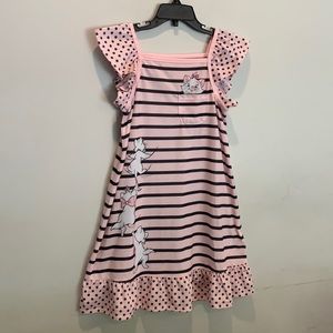 Disney The Aristocrats Ruffled Sleeves Dress Size 5/6